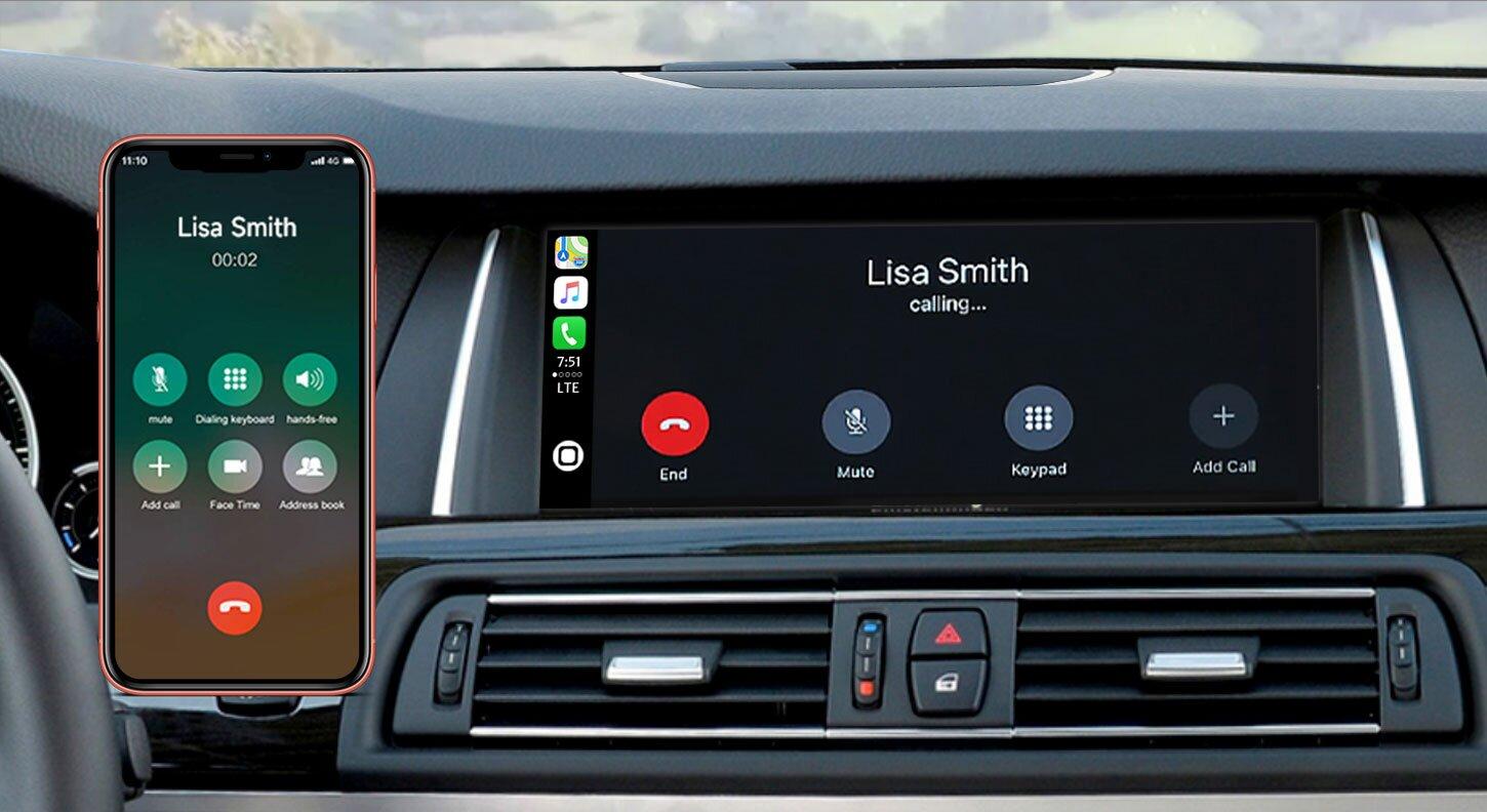 carplay interface for bmw