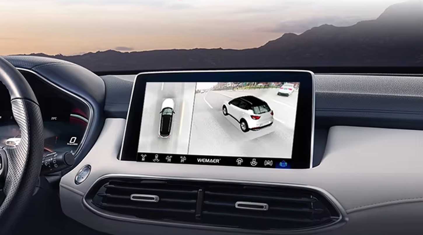 360 bird view camera system